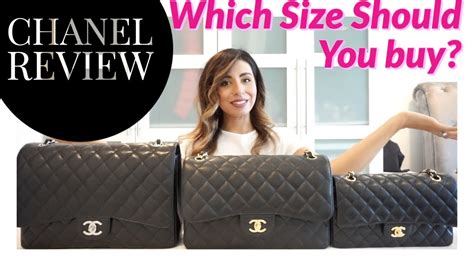 chanel maxi vs jumbo|chanel jumbo single flap review.